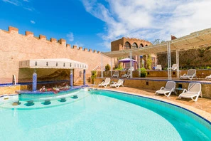 Maroc-Marrakech, Hôtel Kasbah Le Mirage
