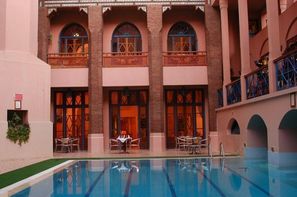 Maroc-Marrakech, Hôtel Oudaya & Spa