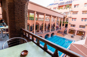 Maroc-Marrakech, Hôtel Oudaya & Spa