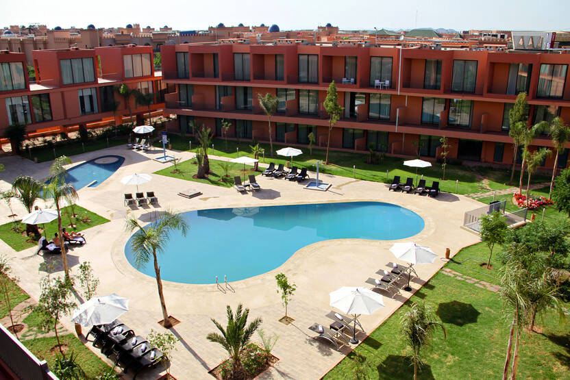 Piscine - Hôtel Rawabi 4* Marrakech Maroc