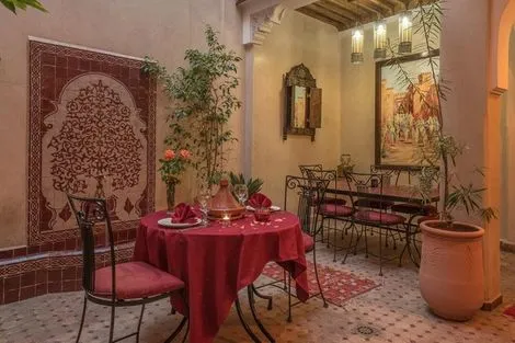 Restaurant - Hôtel Riad Dar Attika 4* Marrakech Maroc