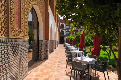 Terrasse - Hôtel Riad Ennakhil & Spa 5* Marrakech Maroc