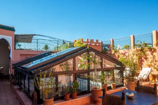 Terrasse - Hôtel Riad Haraka 3* Marrakech Maroc