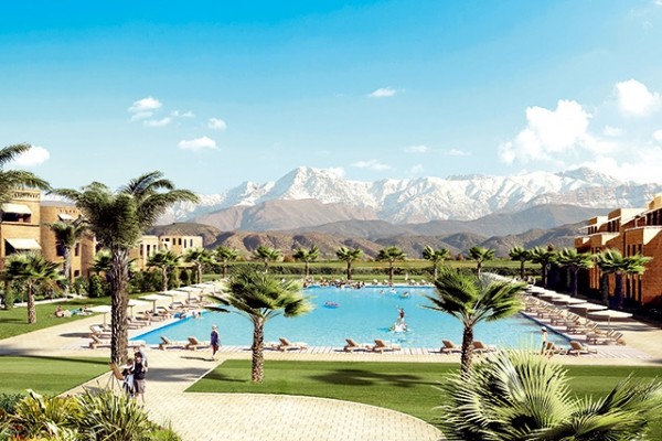 Vue panoramique - Hôtel Aqua Mirage 4* Marrakech Maroc