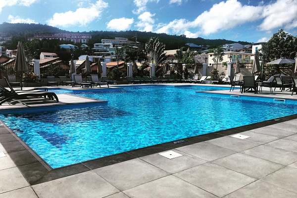 Piscine - Bambou