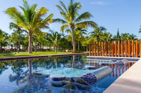 Piscine - Hôtel Barcelo Maya Grand Resort 5* Cancun Mexique