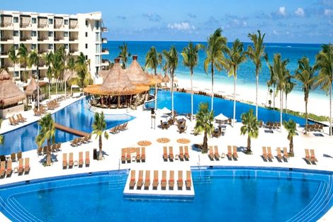 Piscine - Hôtel Dreams Riviera Cancun 5* Cancun Mexique