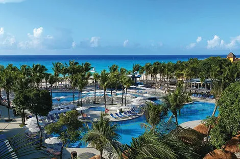 Piscine - Hôtel Riu Yucatan 5* Cancun Mexique