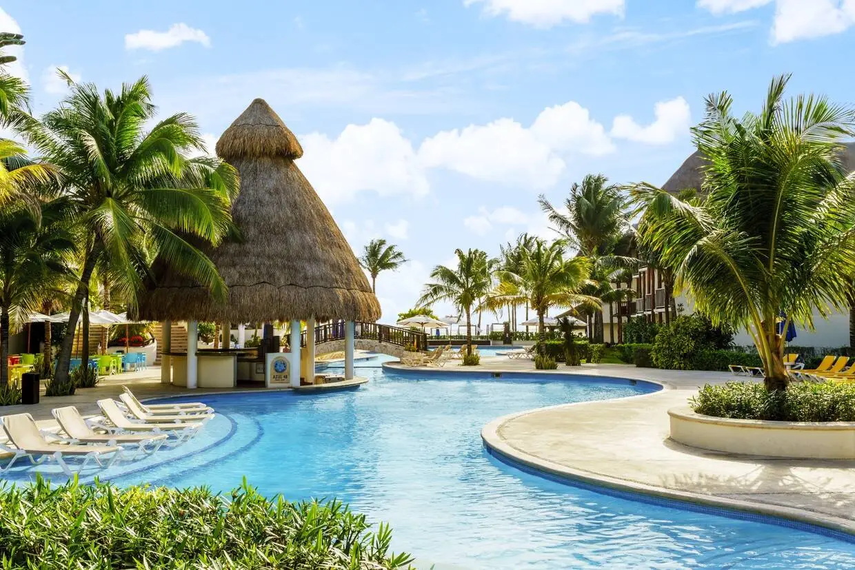 Piscine - Hôtel The Reef Coco Beach 4* Cancun Mexique
