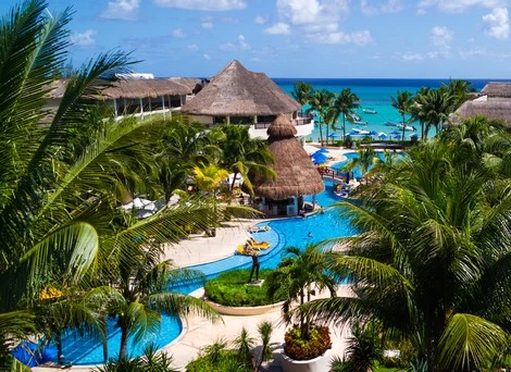 Piscine - Hôtel The Reef Coco Beach 4* Cancun Mexique