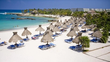 Plage - Hôtel Grand Sirenis Riviera Maya Resort & Spa 5* Cancun Mexique