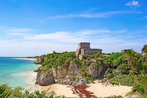 Autotour Sur la route : Les beautés du Yucatan Cancun Mexique