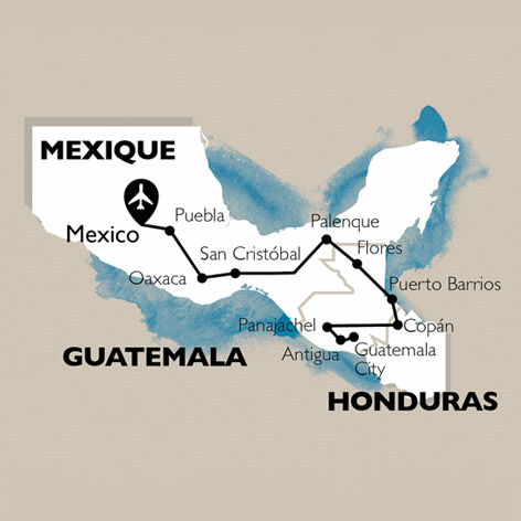Circuit Mexique, Guatemala, Honduras : diversité du monde maya mexico Mexique