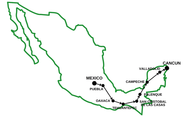 Circuit Racines et Couleurs du Sud Mexicain mexico Mexique