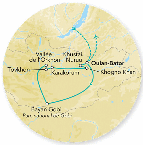 Circuit Immersion en Mongolie - Festival du Naadam - 2026 oulan_bator Mongolie