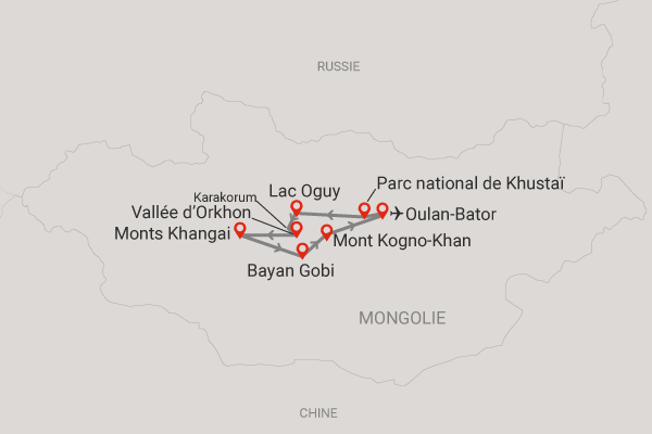 Circuit Richesses au coeur des Steppes de Mongolie Oulan_bator Mongolie