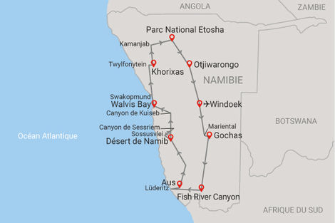 Carte autotour