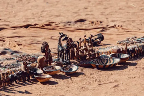 Kamanjab - art africain