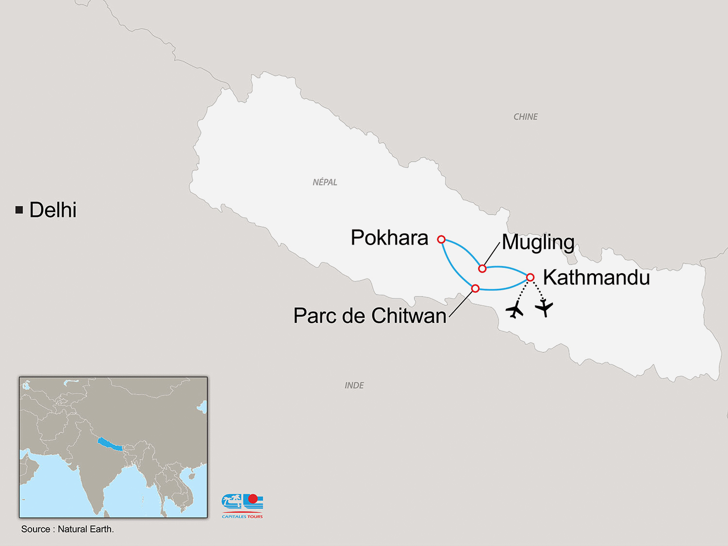 Circuit Découverte du Népal kathmandou Nepal