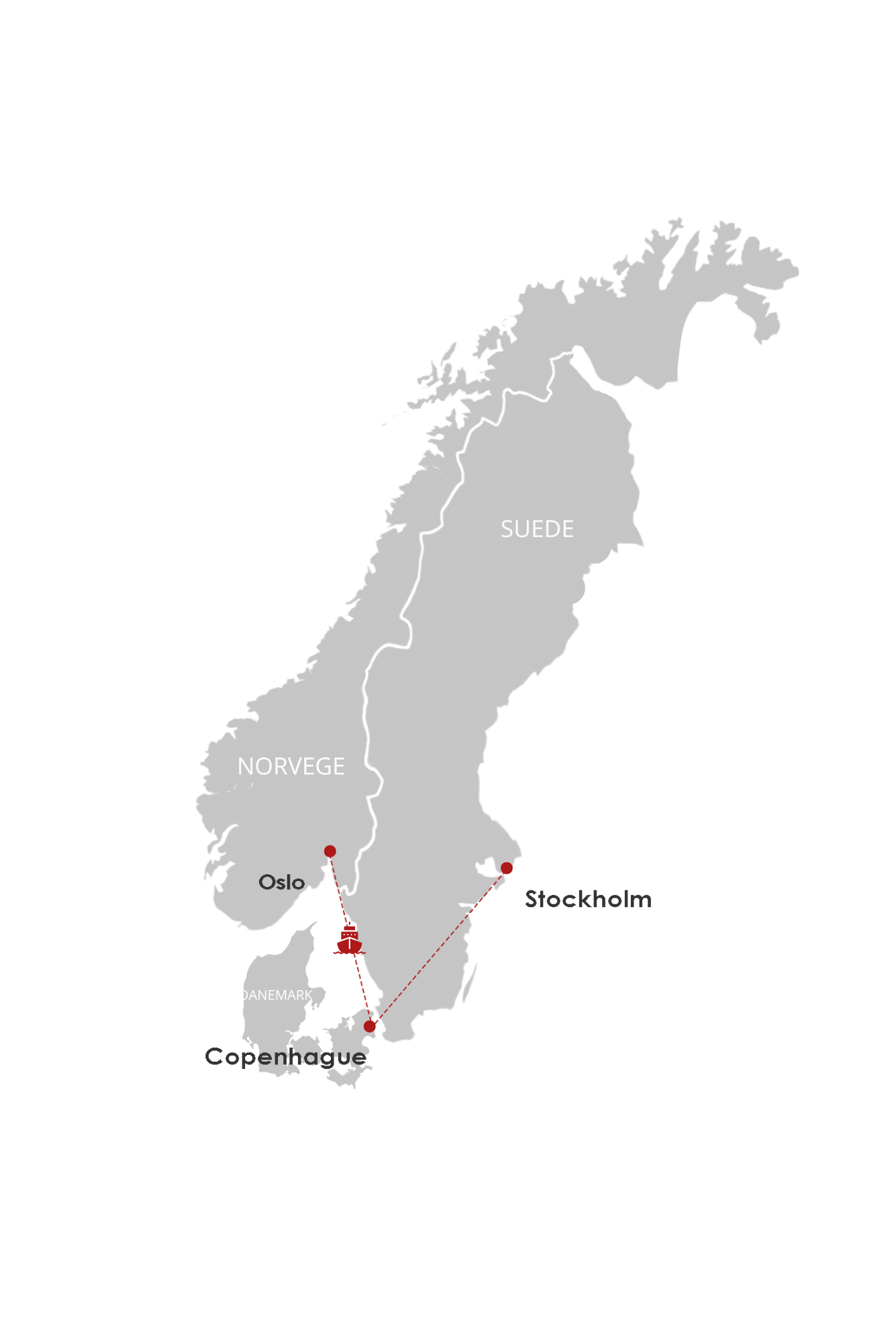 Circuit Accompagné dans les capitales Scandinaves oslo Norvege
