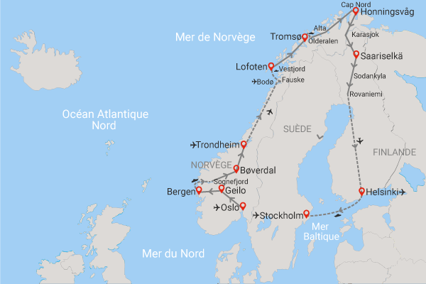 Circuit Vision Incontournable de Scandinavie oslo Norvege