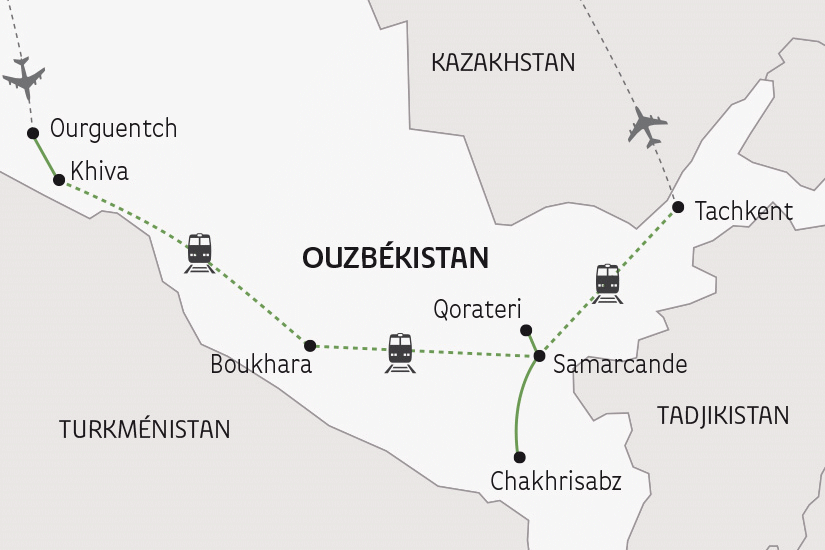 Circuit La Route de la Soie, d'Ourguentch à Tachkent Ourguentch Ouzbekistan