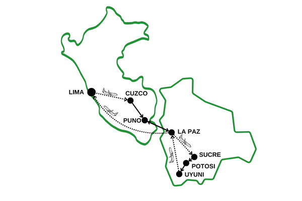 Circuit Grand Tour Inca : Pérou & Bolivie lima Perou