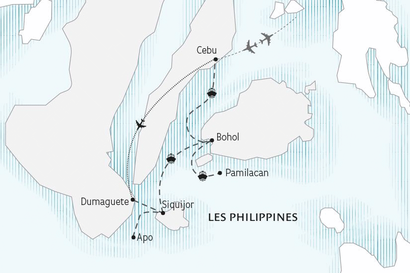 Circuit Petit groupe - Les Philippines, magie des Visayas cebu Philippines