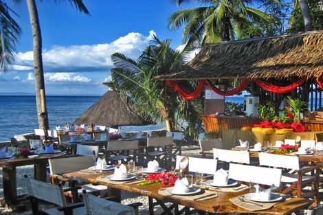 Restaurant - Hôtel Manille & Balnéaire à Puerto Galera au Coco Beach 3* Manille Philippines