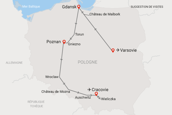 Autotour Balade polonaise à votre rythme varsovie Pologne