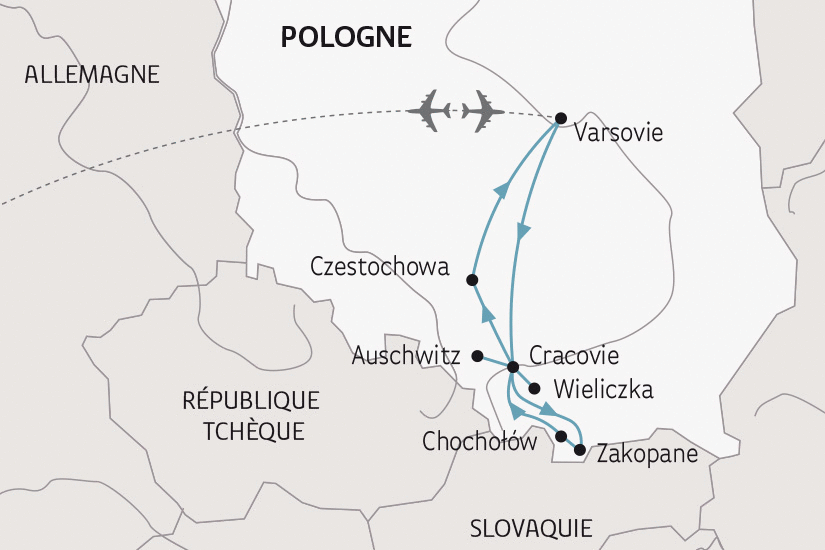 Circuit Escapade Polonaise varsovie Pologne