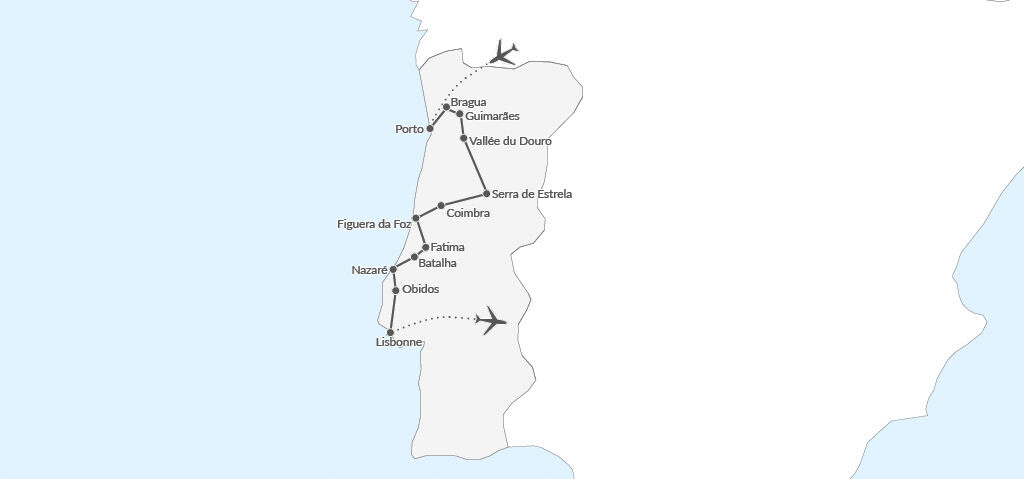 Circuit Cap sur le Portugal porto Portugal