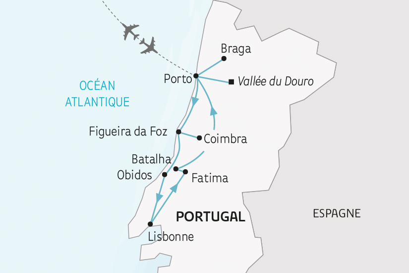 Circuit Le Portugal, sur un air de Fado Porto Portugal