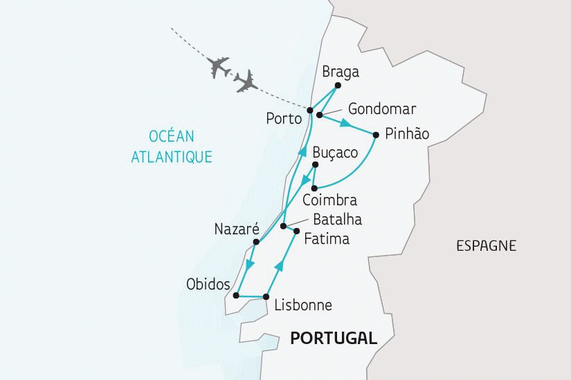 Circuit L'essentiel du Portugal porto Portugal