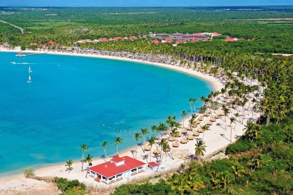 Vue aérienne de la plage - Grand Bahia Principe La Romana