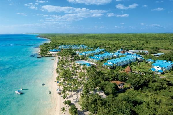 Vue panoramique - Hôtel Hilton La Romana (ancien Dreams La Romana) 5* Punta Cana Republique Dominicaine