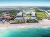 Vue panoramique - Hôtel Riu Republica 5* Punta Cana Republique Dominicaine