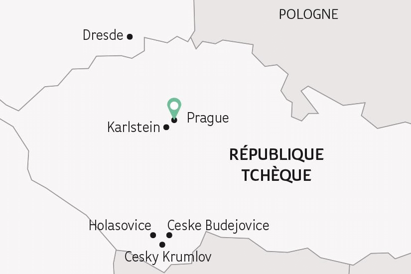 Circuit Prague et la Bohême du Sud (formule avion) prague Republique Tcheque