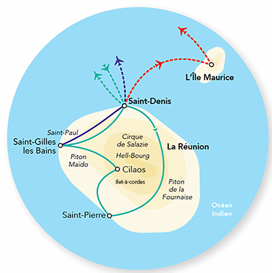 Autotour Sur les routes de l'île de la Réunion & balnéaire à Saint-Gilles-les-Bains - Limité à 4 pers/véhicule saint_denis Reunion