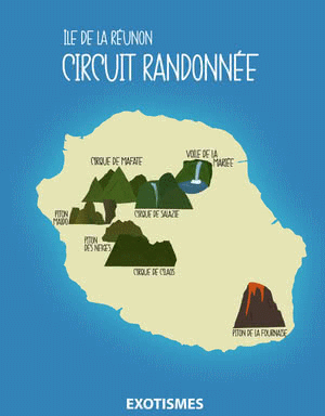 Circuit Randonnées à l'Ile de la Réunion saint_denis Reunion