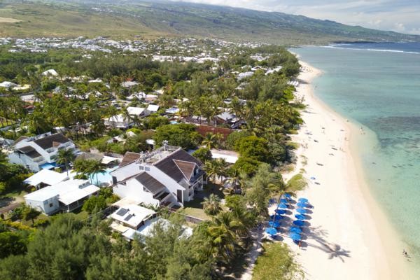 vue panoramique - Le Nautile Beach Hotel
