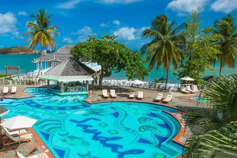 Sainte Lucie : Hôtel Adult Only (+18) - Sandals Halcyon Beach