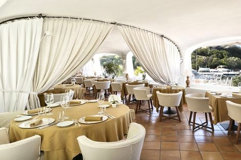 Restaurant - Hôtel Grand Hotel Poltu Quatu 5* Olbia Sardaigne