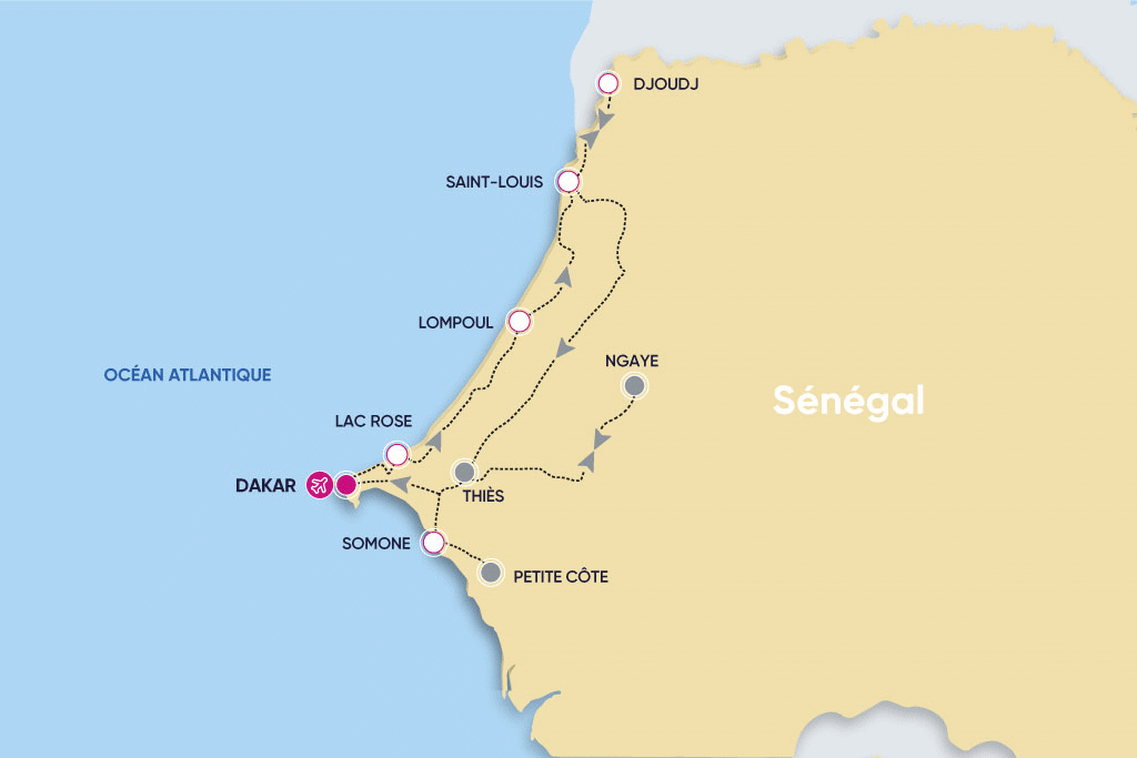 Circuit Le Sénégal Authentique dakar Senegal