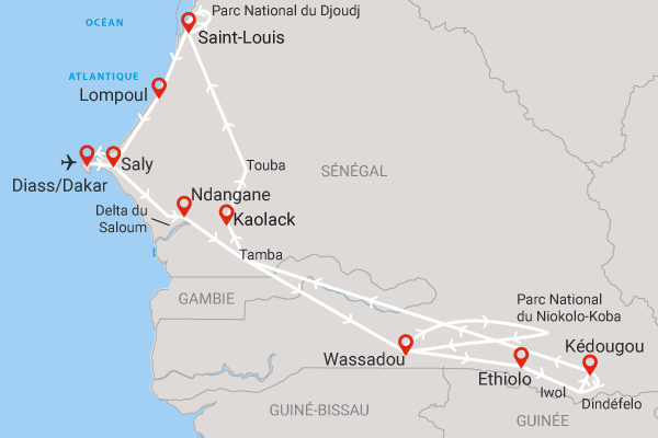 Circuit Beautés du Sénégal au coeur des Chefferies en privatif dakar Senegal