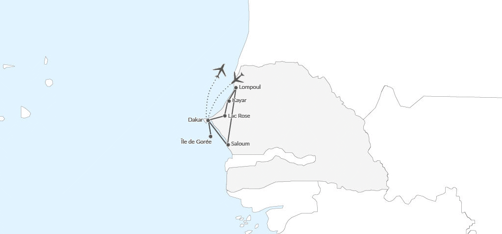 Circuit Sénégal Authentique- dakar Senegal