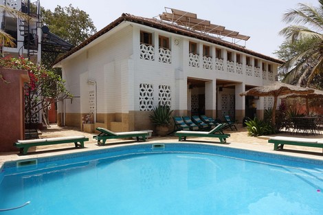 Piscine - Hôtel Keur Marrakis 3* Dakar Senegal