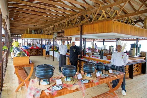 Hôtel la Digue Island Lodge - buffet