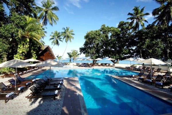 Piscine - Hôtel Berjaya Beau Vallon Bay Resort & Casino 3* Mahe Seychelles
