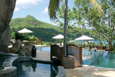 Piscine - Hôtel Valmer Resort & Spa 3* Mahe Seychelles